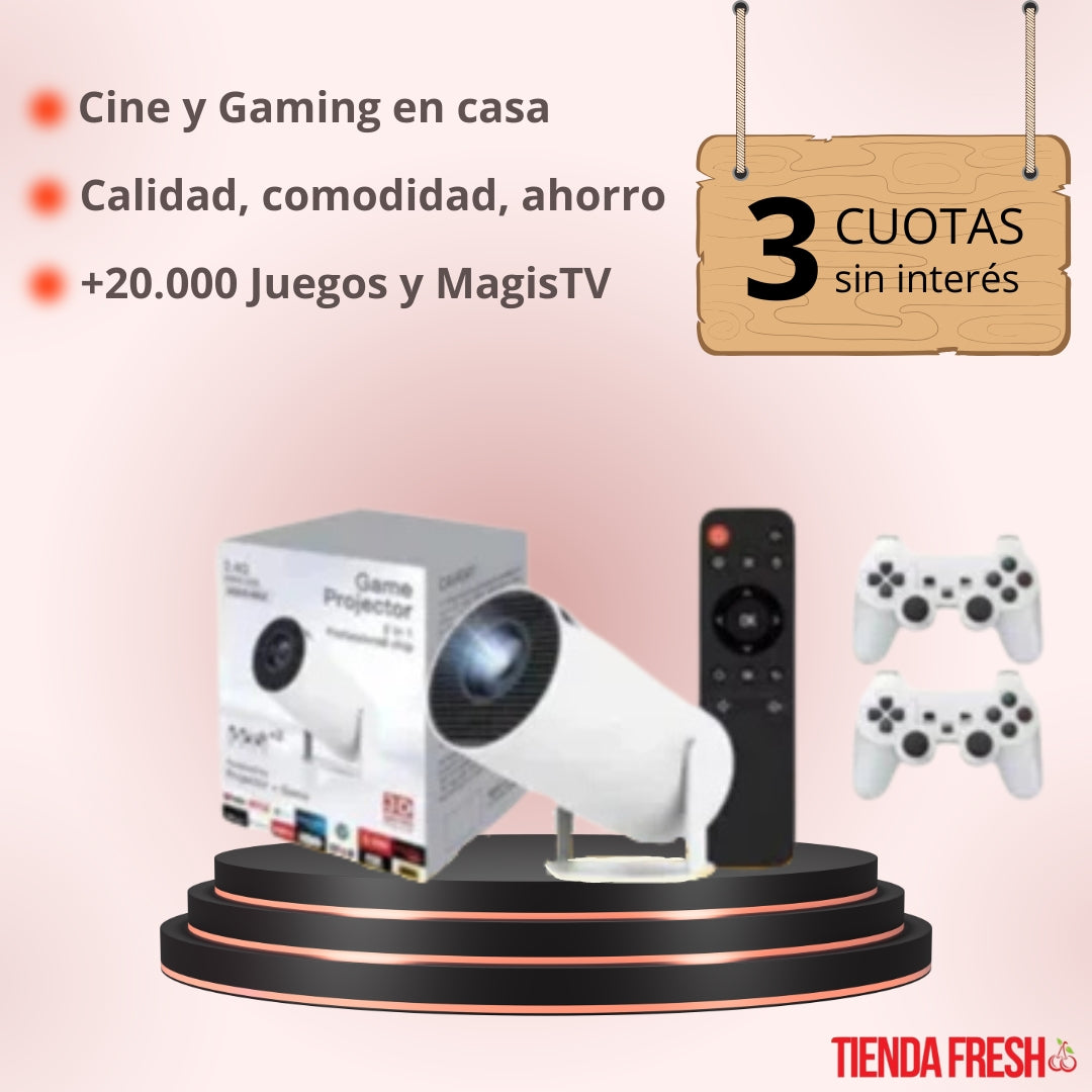GameProyector® - CINE 4K | +20.000 JUEGOS