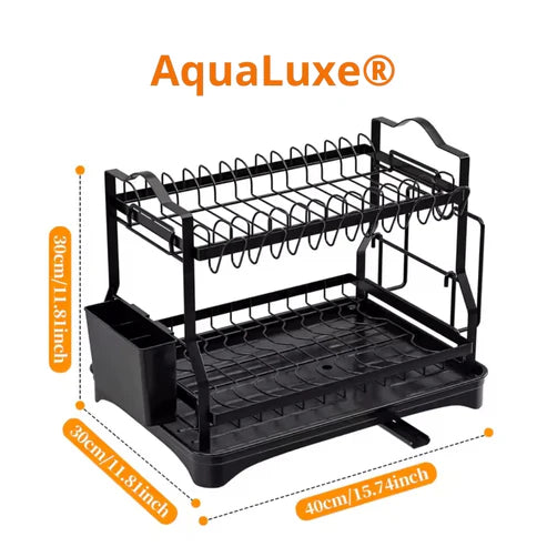 AquaLuxe® - Escurridor revolucionario con sistema de drenaje